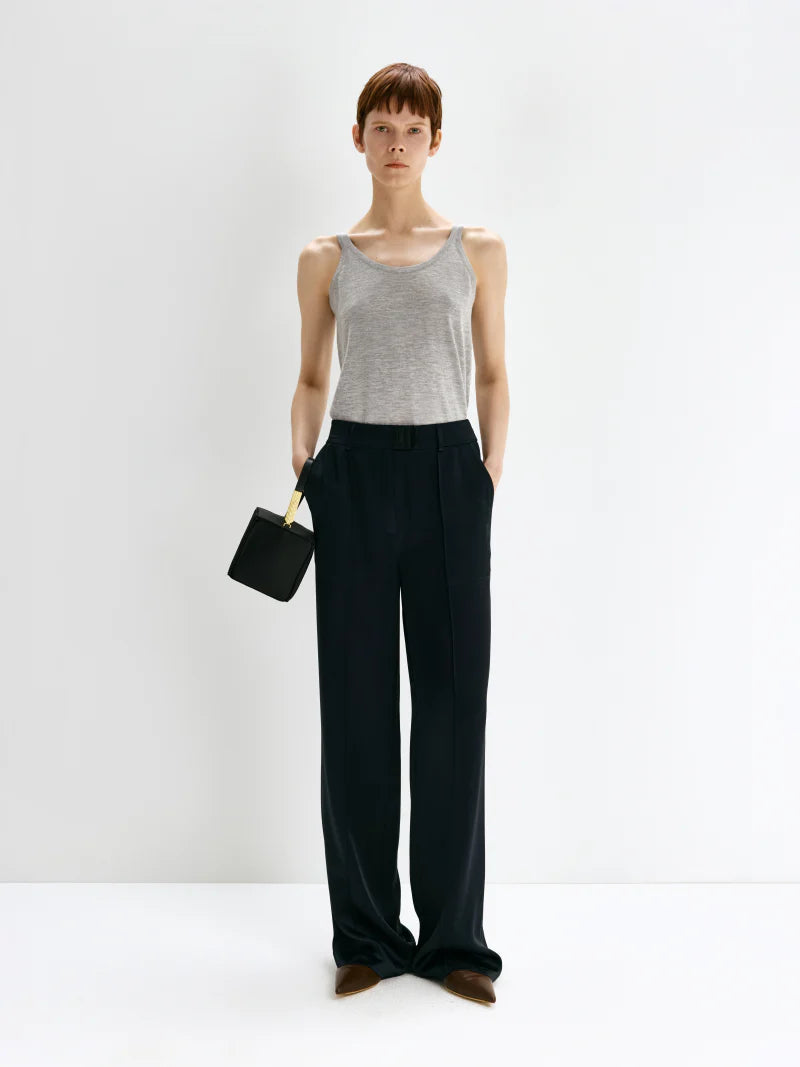 Брюки з бра застібкою