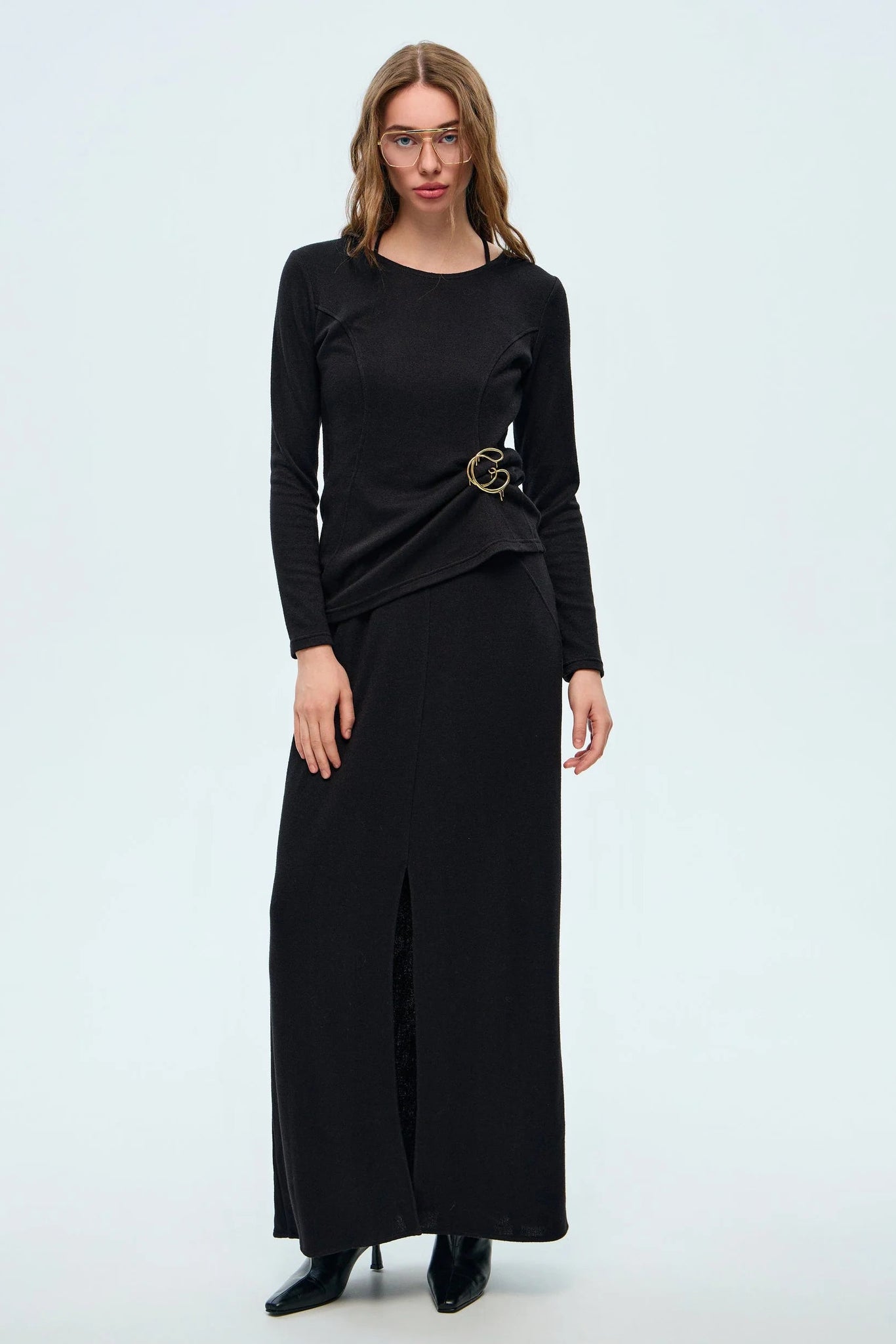 Приталений лонгслів