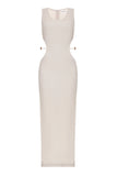 SERENA BEIGE DRESS