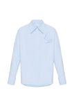 GABRIELLE BLUE SHIRT
