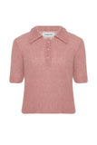 MOHAIR KNIT POLO