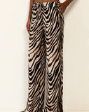HAVANA PANTS - ZEBRA PRINT
