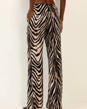 HAVANA PANTS - ZEBRA PRINT