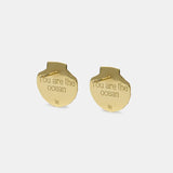 Сережки Shell gold