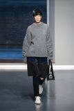 Illusion Sweater with Denim Back Detail