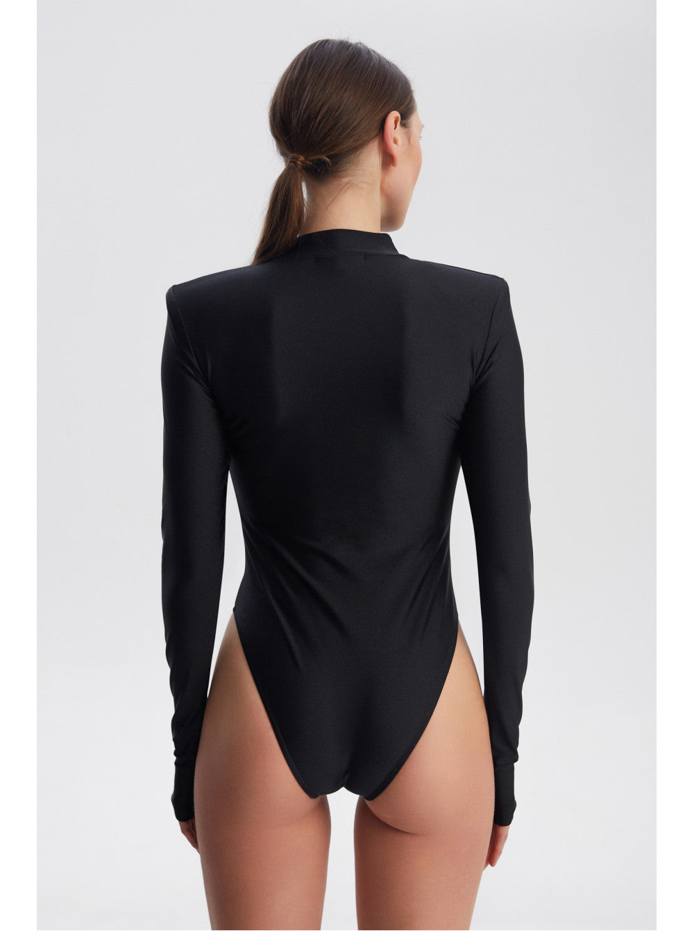 Боді чорний з блискавкою