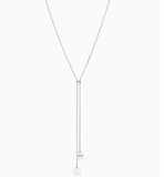 Кольє-краватка, клюшки, біле золото