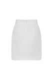 TYRA WHITE MINI SKIRT