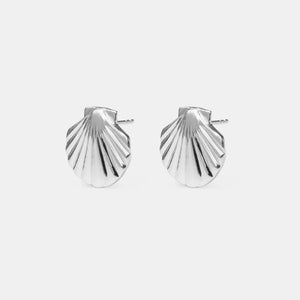 Сережки Shell silver