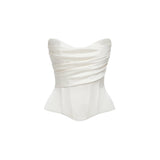 Corset Blanc Le Satin