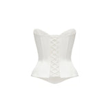 Corset Blanc Le Satin