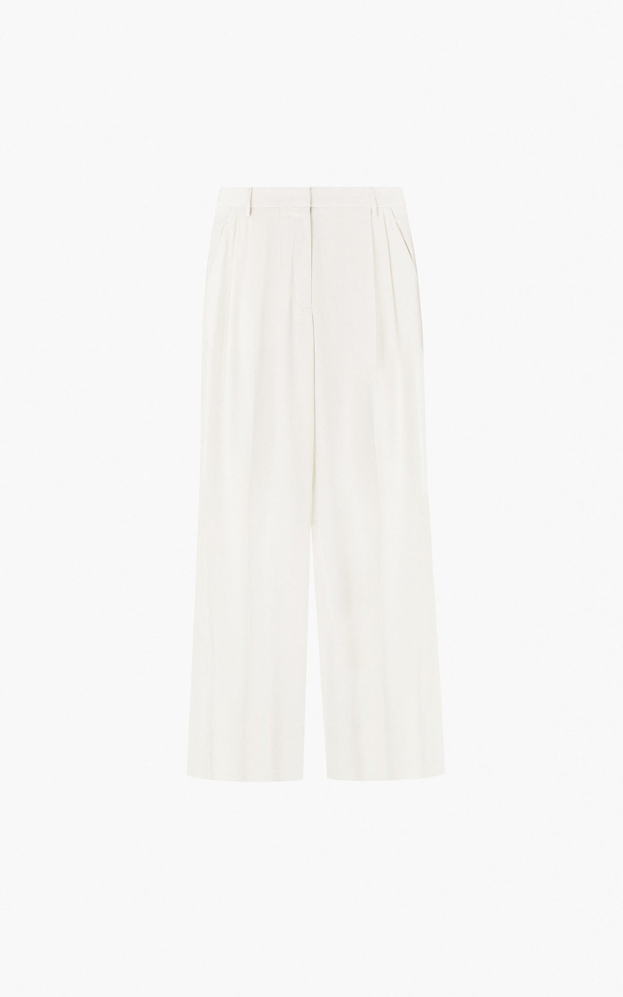 WOOL TAILORED TROUSERS
