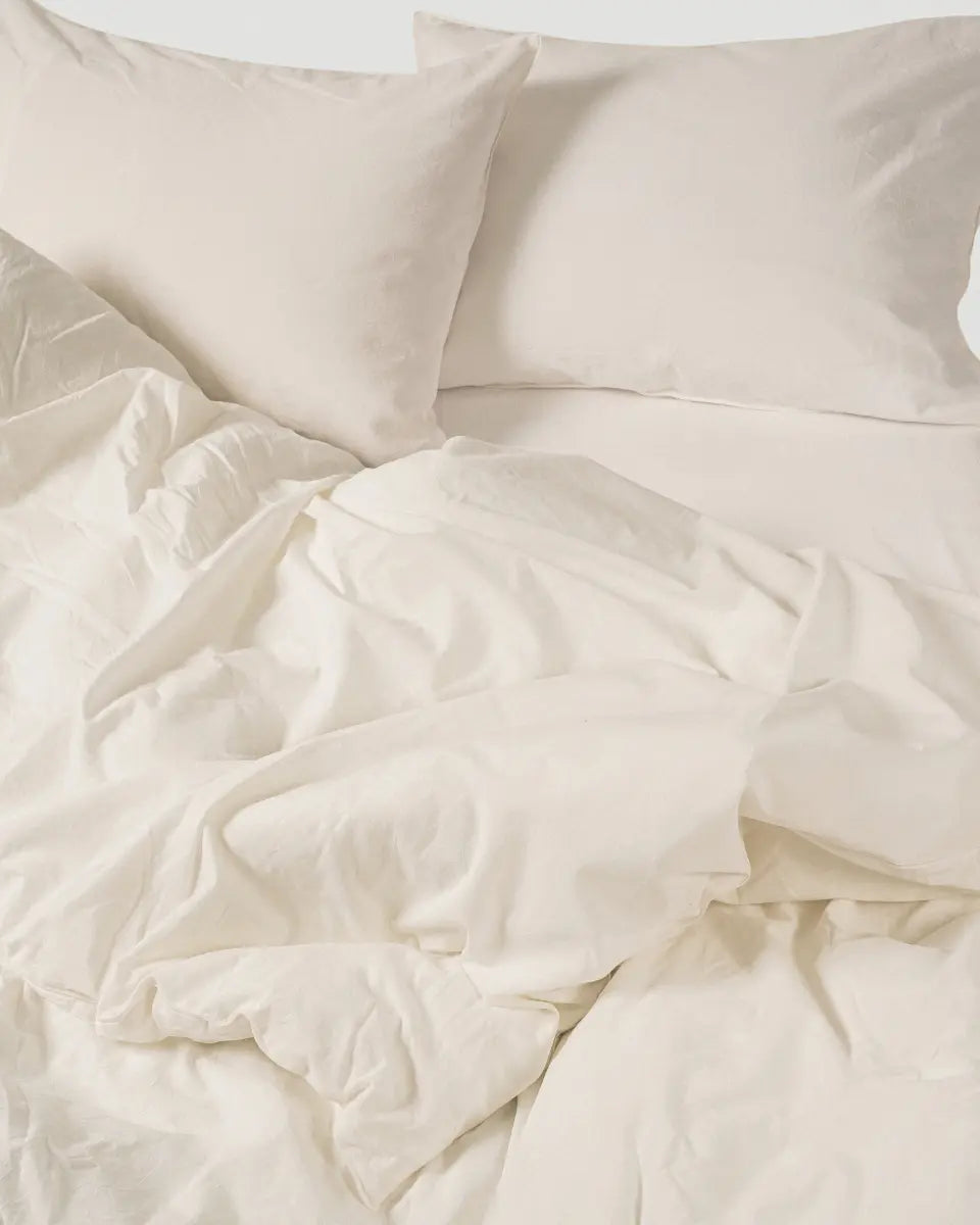 Постіль при Серафимі - молочна