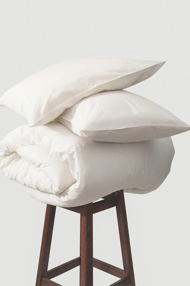 Постіль при Серафимі - молочна