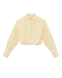 BUBBLE SHIRT - LEMON