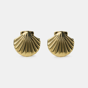 Сережки Shell gold