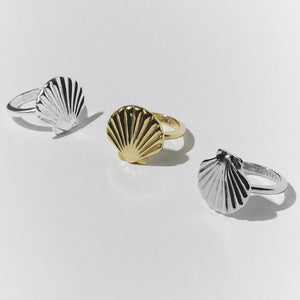 Каблучка Shell silver