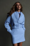 BOUCLE WOOL BLUE SET