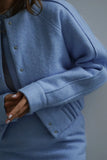 BOUCLE WOOL BLUE SET