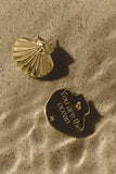 Сережки Shell gold