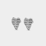 Сережки Hearts platinum