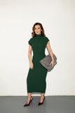 CROCO GREY BIG CLUTCH