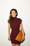 SNAKE KNIT MINI DRESS