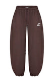 RELAXED TRACK PANTS / BROWN