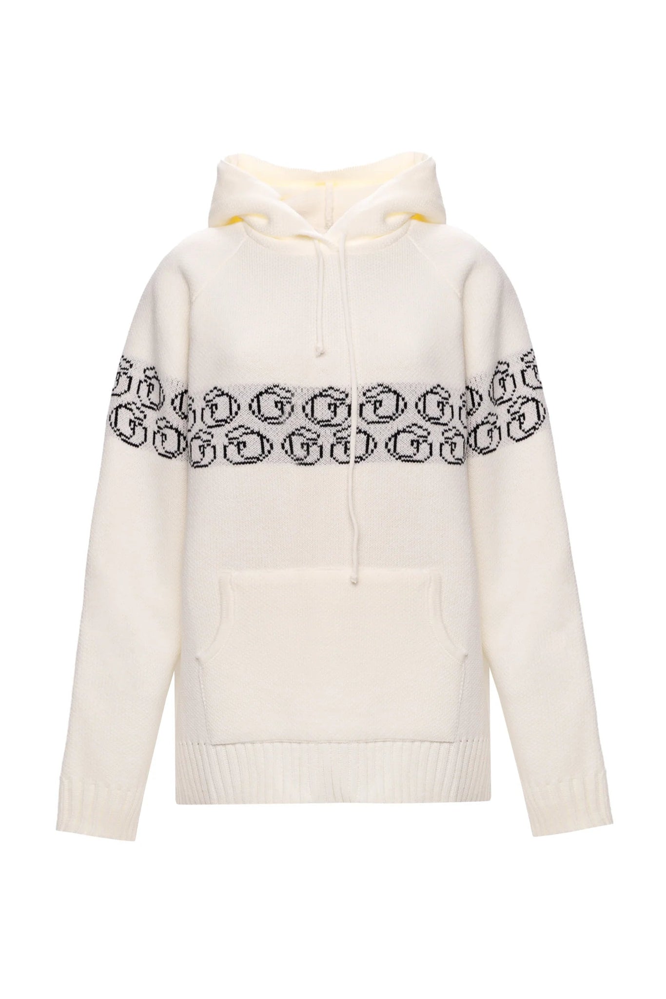 В'язане худі з монограмою