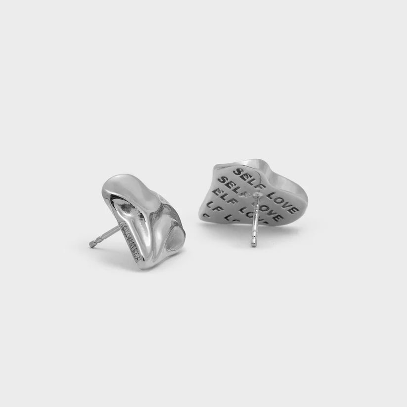 Сережки Hearts platinum