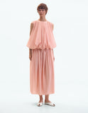 Dusky pink balloon top