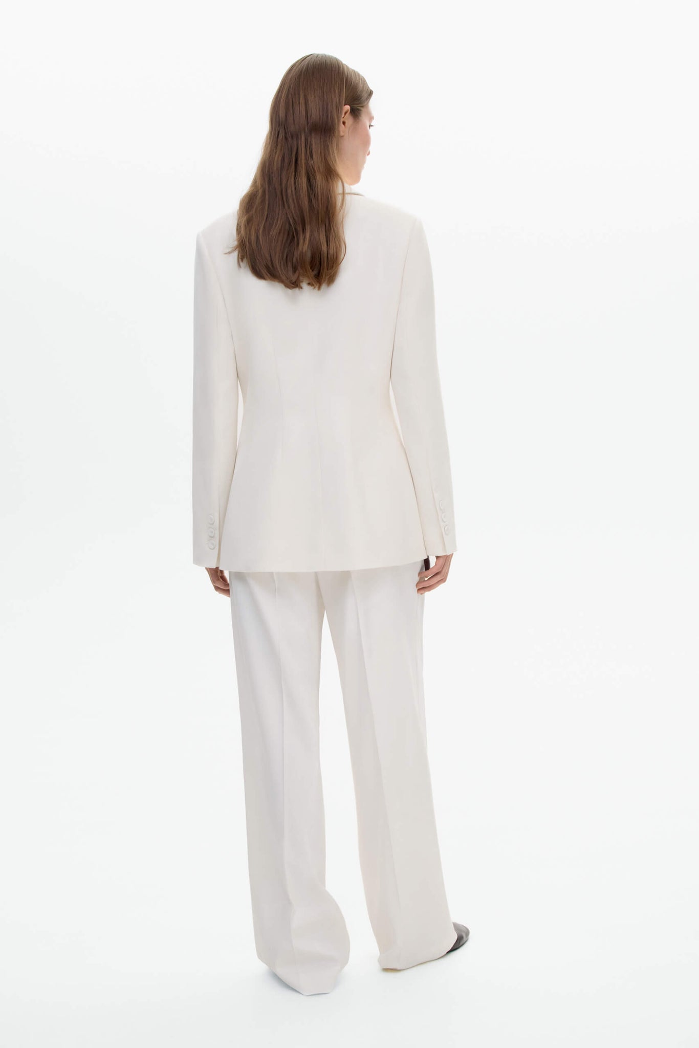 WOOL TAILORED TROUSERS