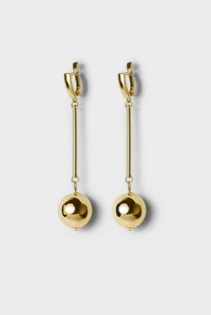 Сережки КРИШТАЛЬ gold