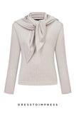 Лонг Scarf Longsleeve beige