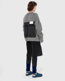 Illusion Sweater with Denim Back Detail