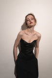 Corset Noir Le Satin