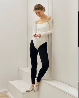 Боді Barre Bodysuit in Milk