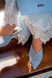 MESH MULES blue