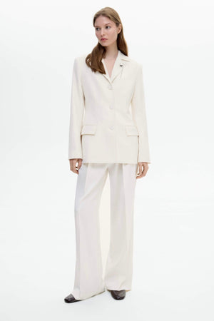 WOOL TAILORED TROUSERS