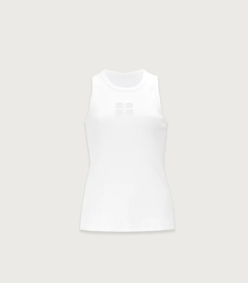 Топ BB monogram tank top