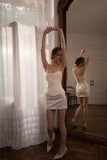 Corset Blanc Le Satin