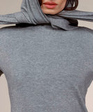 Лонг Scarf Longsleeve grey
