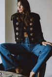 Жакет black blazer with buttons