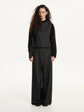 Штани з обгорткою смугасті