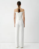 Корсет  Ivory white corset with hooks