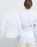 Сорочка з перекрутом на спині