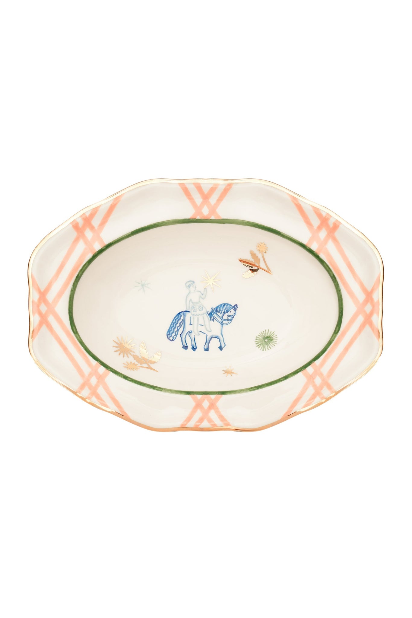 Тарілка Вершник з зорями