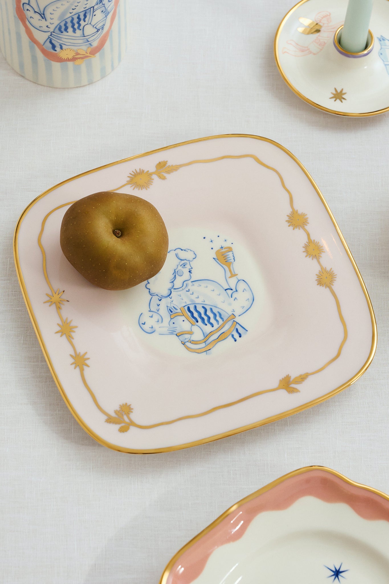 Тарілка Пані квадратна