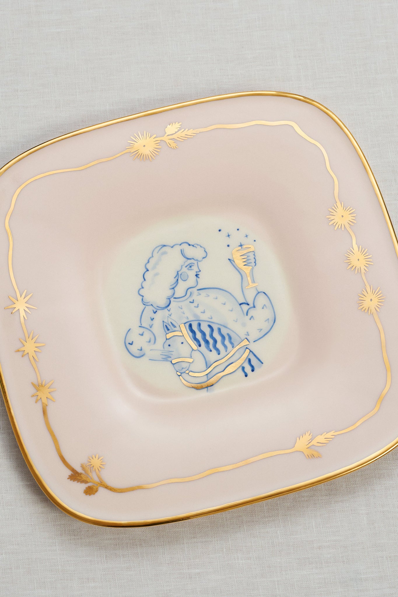 Тарілка Пані квадратна