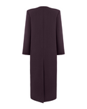 Пальто трансформер сливове